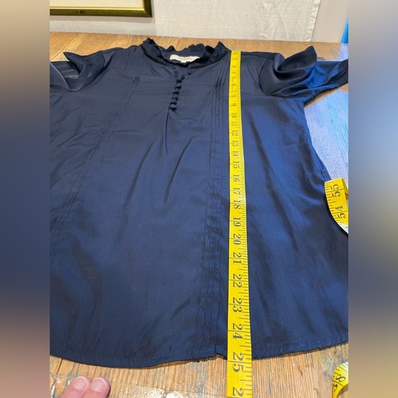 💙 CHEVIGNON – Victorian-Inspired Blouse – Size S - Picture 5 of 11